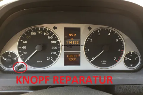 Mercedes A- & B-Klasse – Knopf defekt